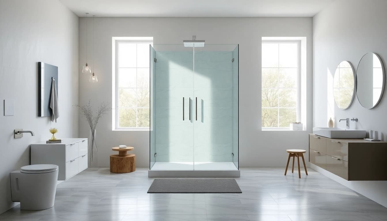 Erleben Sie die hochwertigen Produkte von sonni sanitär GmbH in einem eleganten Badezimmer.