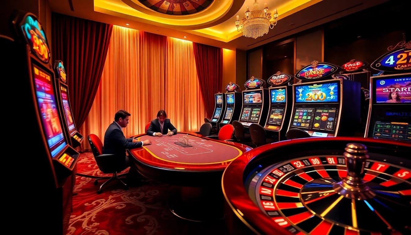 Experience exciting wins at https://mm88.today/ with a vibrant casino scene full of action and gaming elements.