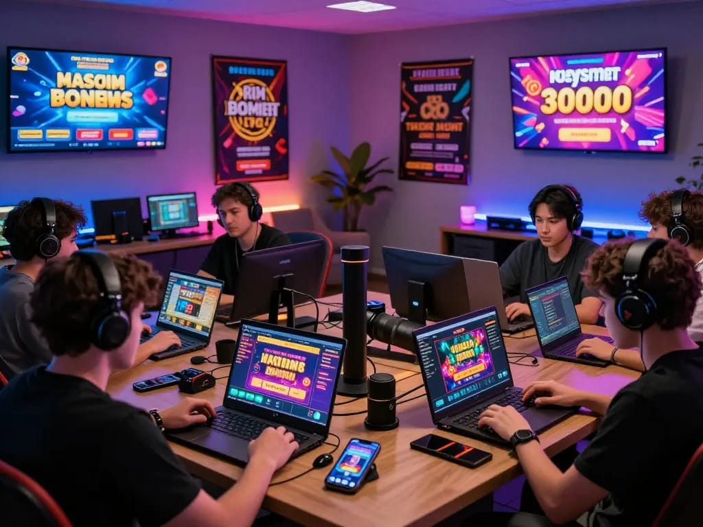 TIN TỨC hubet88 online gambling experience with engaged players and vibrant game displays