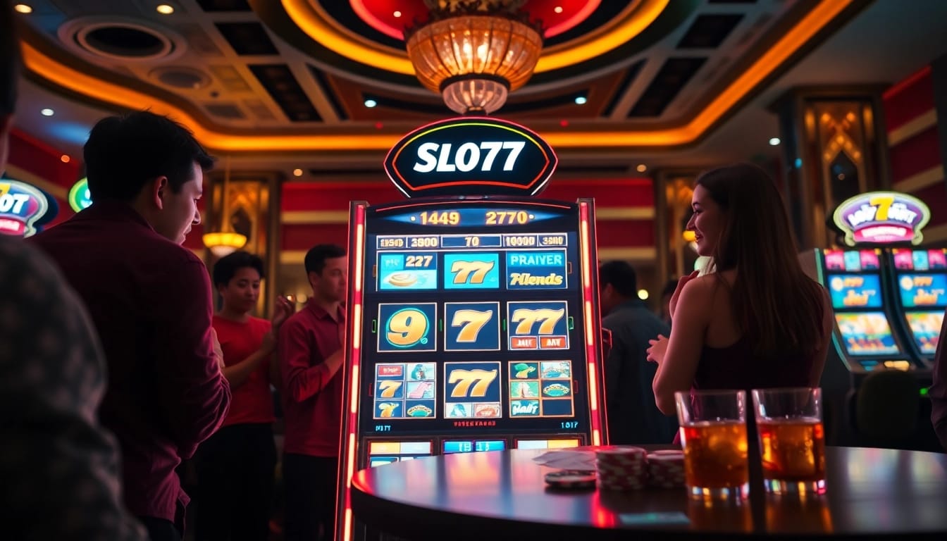 Mainkan Slot77 dengan penuh keceriaan di kasino yang mewah