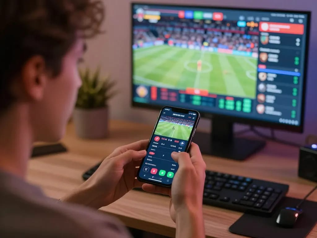 Exciting online sports betting moment on w188 com app with live events and dynamic interface.
