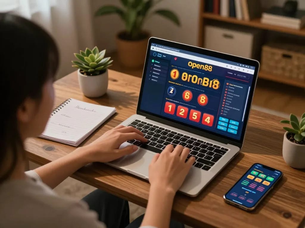 Experience the thrill of open88 gaming with a cozy home setup for online gambling