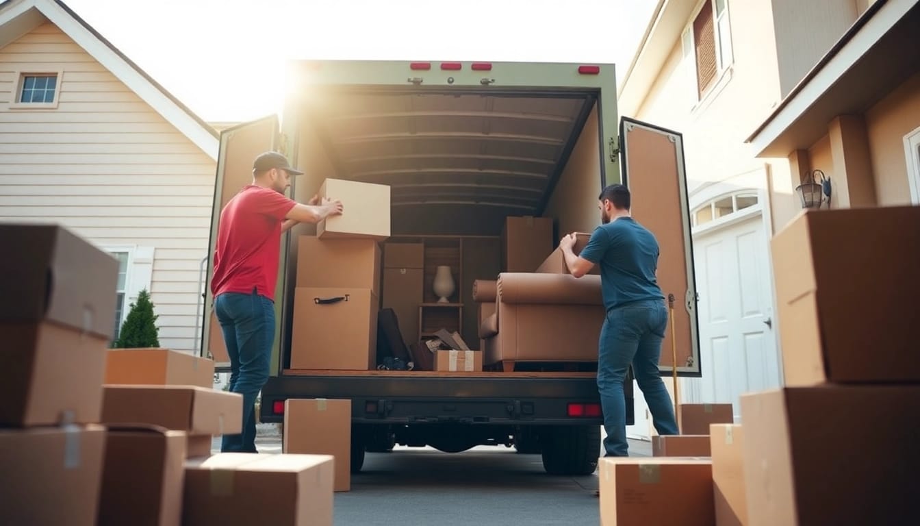 Efficient provincial moving & storage services with professional movers packing for a seamless relocation.
