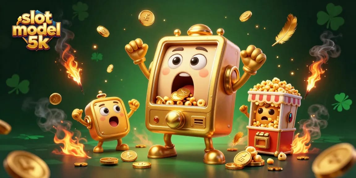 Spin the slot modal 5k for exciting wins, featuring dynamic elements and cheering machines.