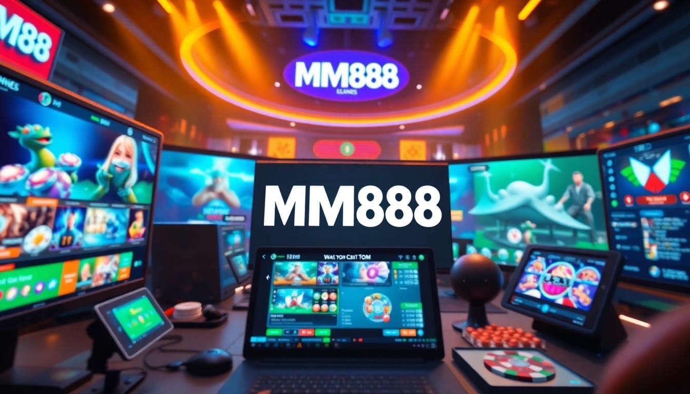 MM88 online gaming platform showcasing user-friendly navigation and vibrant game icons.