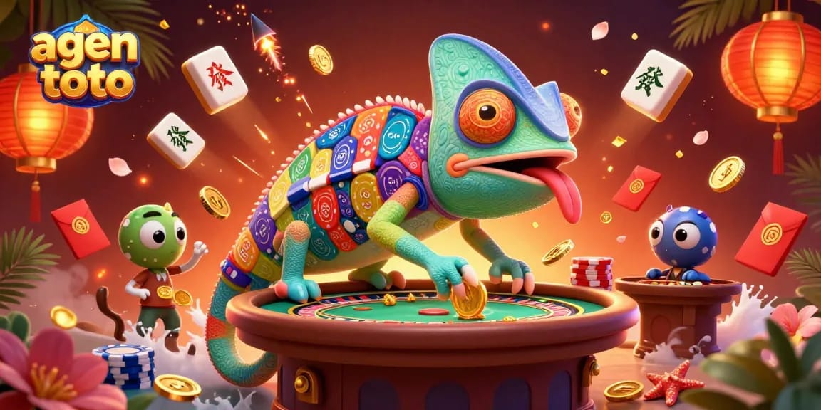 Experience exhilarating gaming action at agen toto with this vibrant casino scene featuring lively elements.