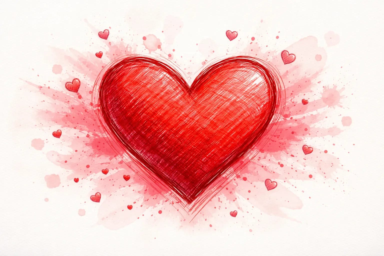 heart drawing