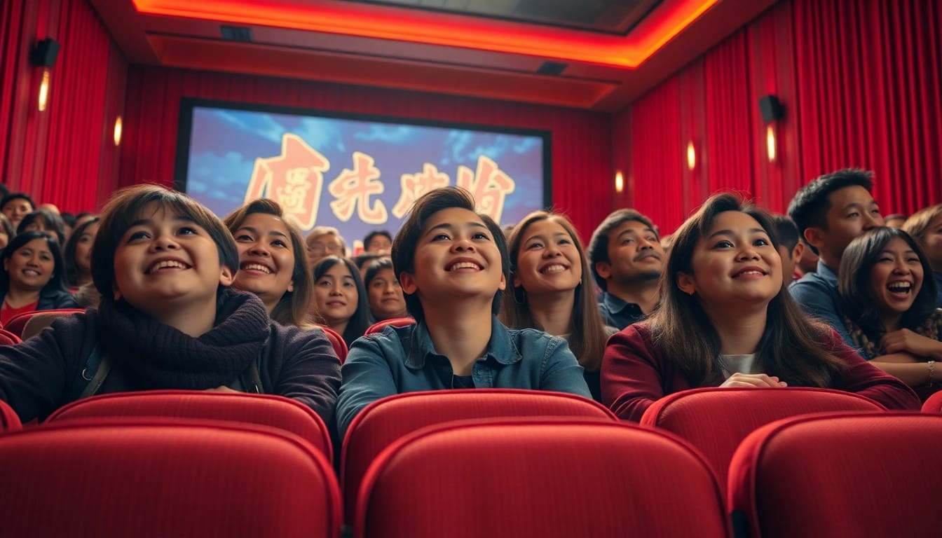ดูหนังออนไลน์ในบรรยากาศที่มีชีวิตชีวาและเต็มไปด้วยความสุข