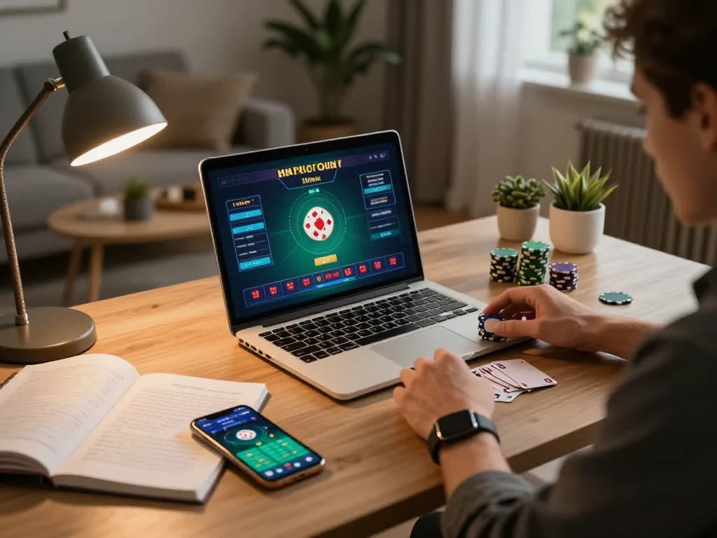 Engaging in responsible online poker while managing bankroll with giường bệnh nhân strategies in a cozy home