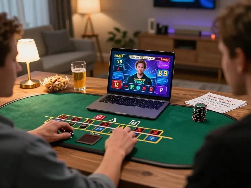 Player enjoying live dealer blackjack at tg88 online casino, showcasing interactive gaming experience.