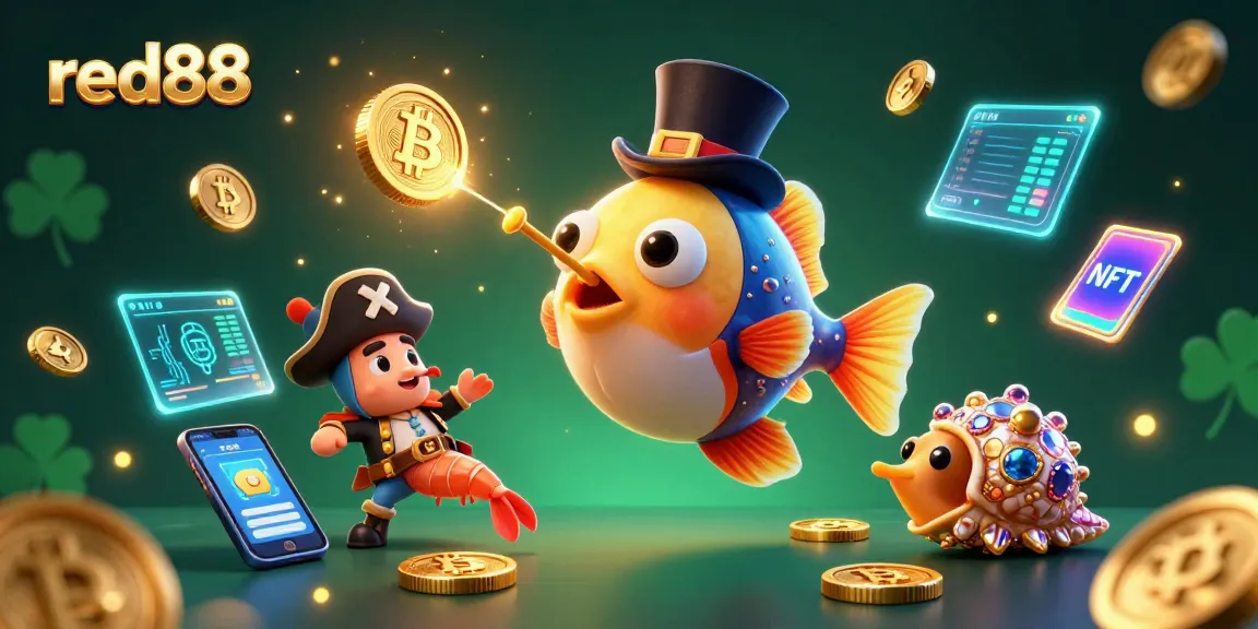 Engage with exciting gameplay at red88 with vibrant coins and characters in a thrilling casino scene.
