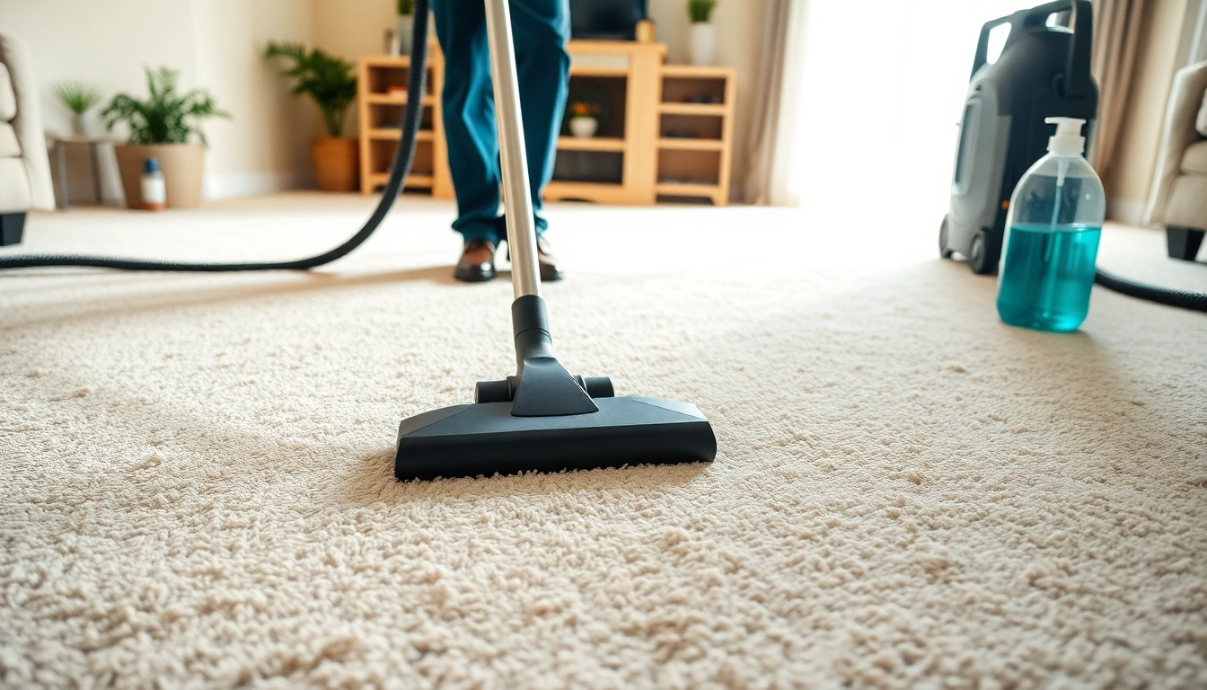 Contracted carpet cleaners Roseville CA revitalizing a home with expert cleaning techniques.