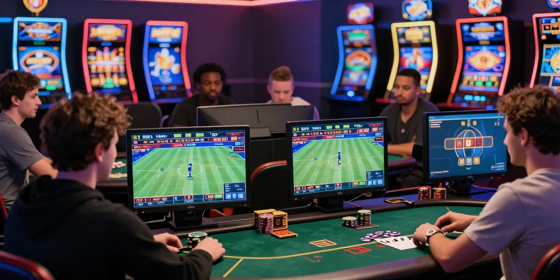 Dynamic online gaming scene at nhà cái shbet with players engaged in betting activities.