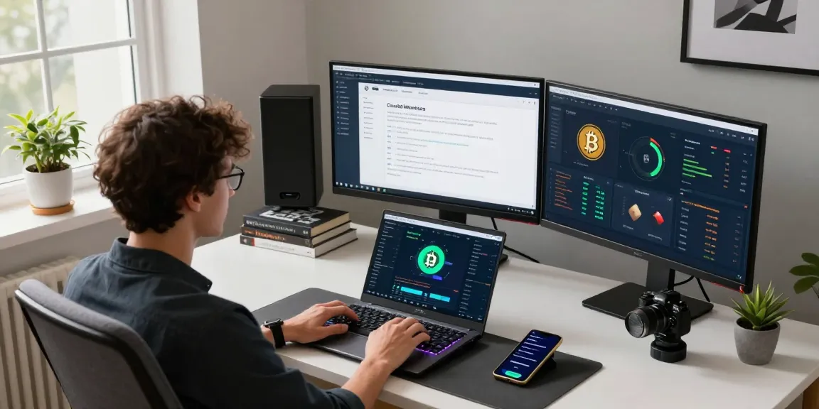 Start cloud mining today in a professional cryptocurrency mining workspace showcasing Bitcoin dashboards, cloud contracts, and active digital wallet management.