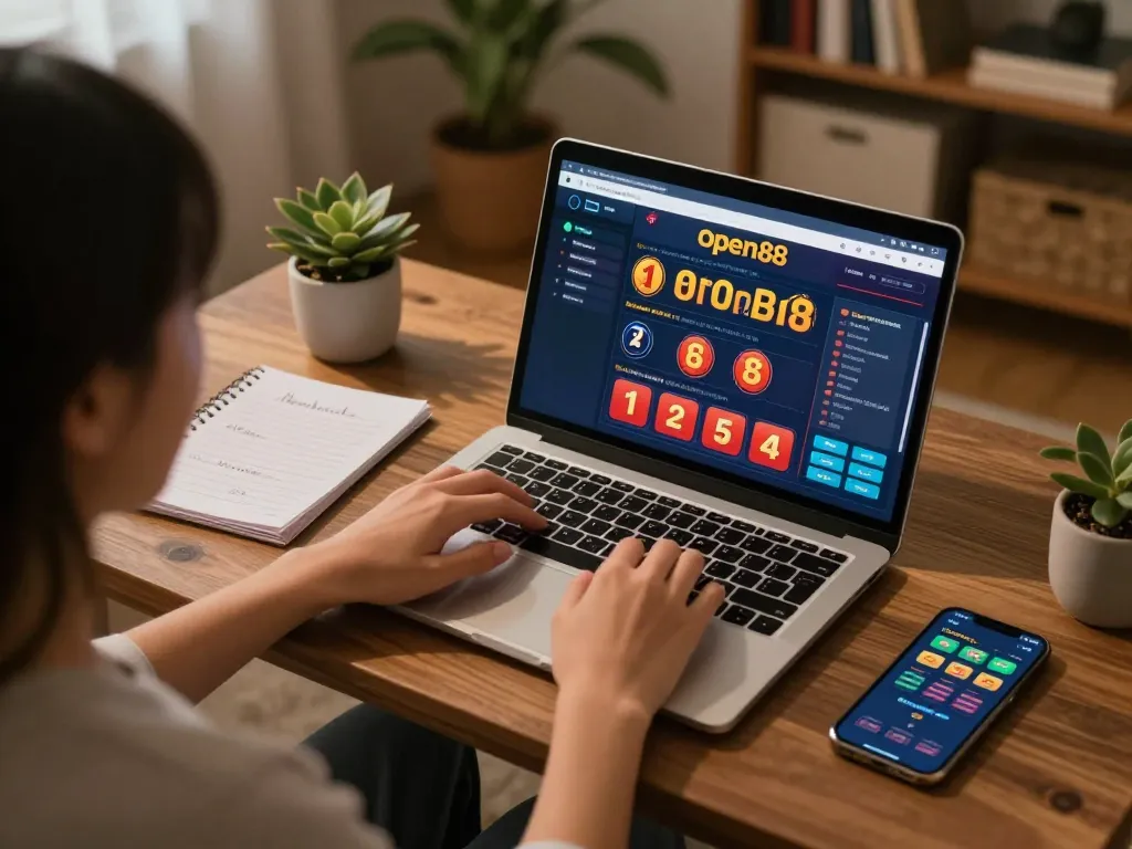 Experience the thrill of open88 gaming with a cozy home setup for online gambling