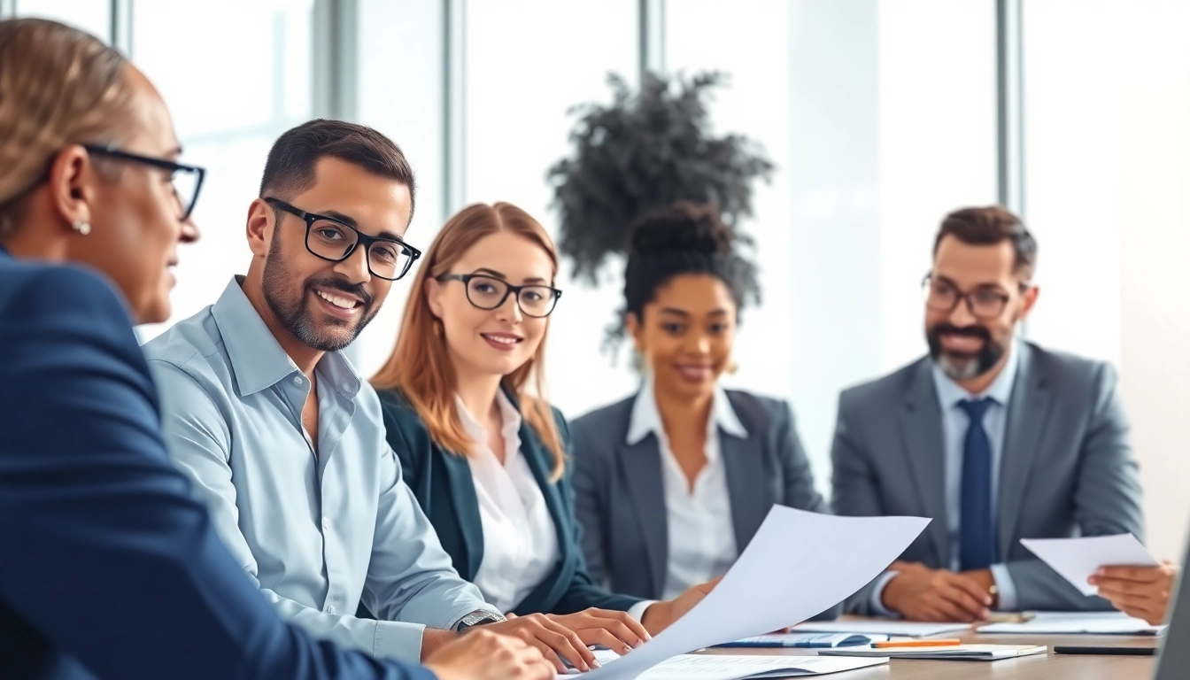 Consultants analyzing FCPA/DCAA/Flowdown/ITAR/EAR compliance strategies in a meeting.