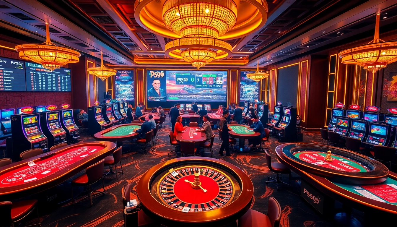 Experience the excitement at nhà cái PS99 with diverse casino games and betting options.