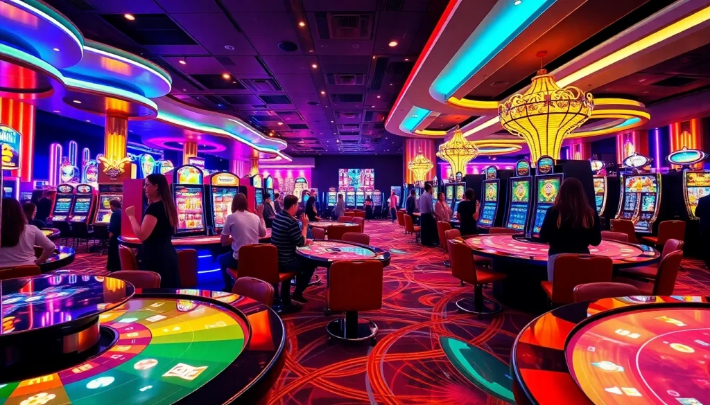 Experience the thrilling atmosphere of a casino with the excitement of 79king gaming tables and vibrant patrons.
