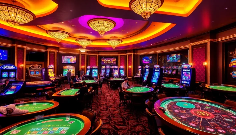 Aposte na casa de apostas regulamentada com segurança em um cassino ao vivo iluminado e envolvente.