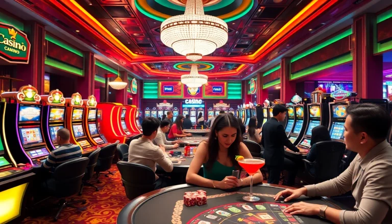 Enjoy an exciting atmosphere at an online casino Canada featuring vibrant games and eager players.
