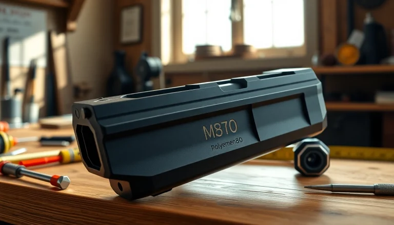 Enhance your build with a magwell for polymer80 pf940c & pf940v2 frames featuring detailed craftsmanship.