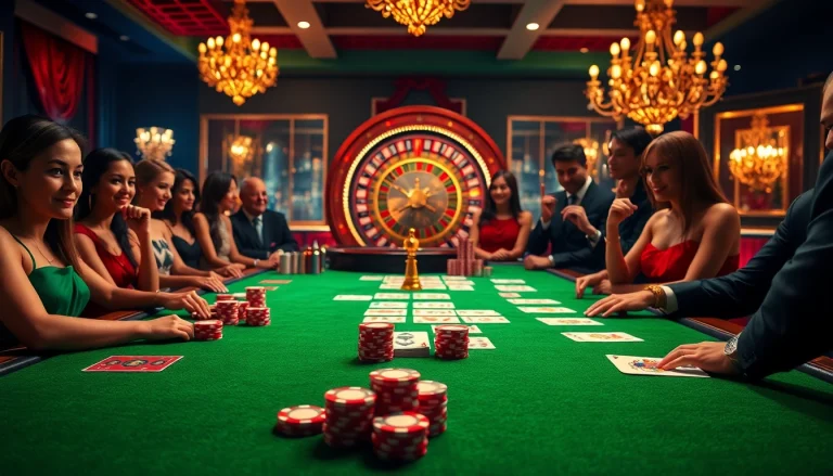 Experience excitement at 789pp.nl as gamblers engage with vibrant poker chips and cards.