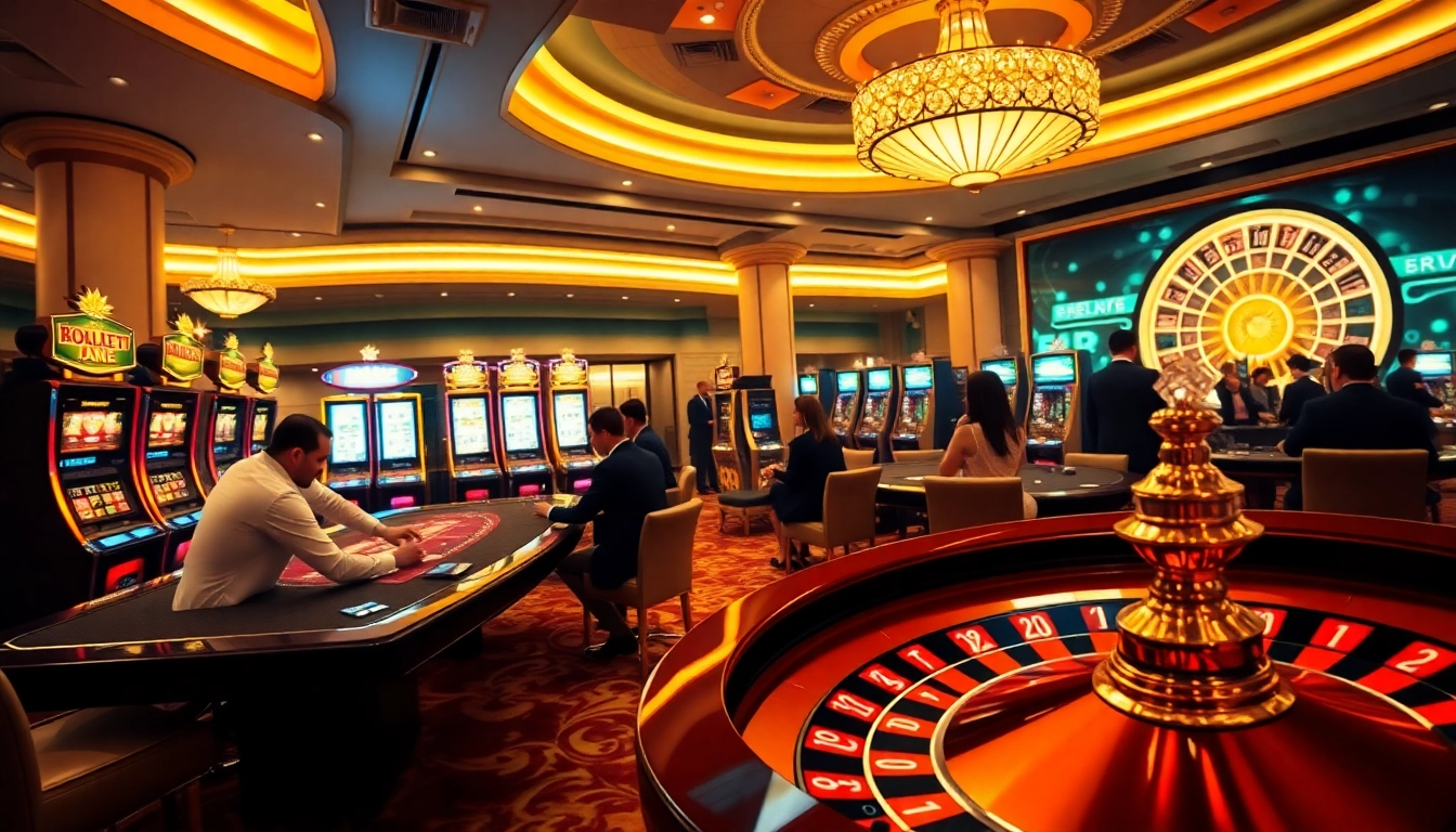 Experience thrilling gambling activities with ทางเข้า soibet ล่าสุด in a luxurious casino setting.