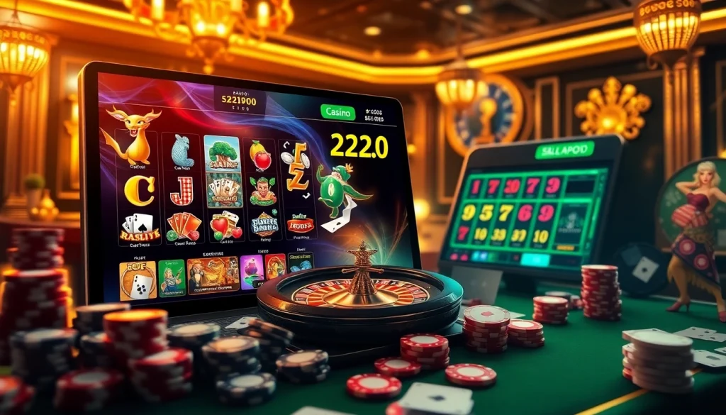 Experience the thrill of winning with 222bd's exciting online casino games.