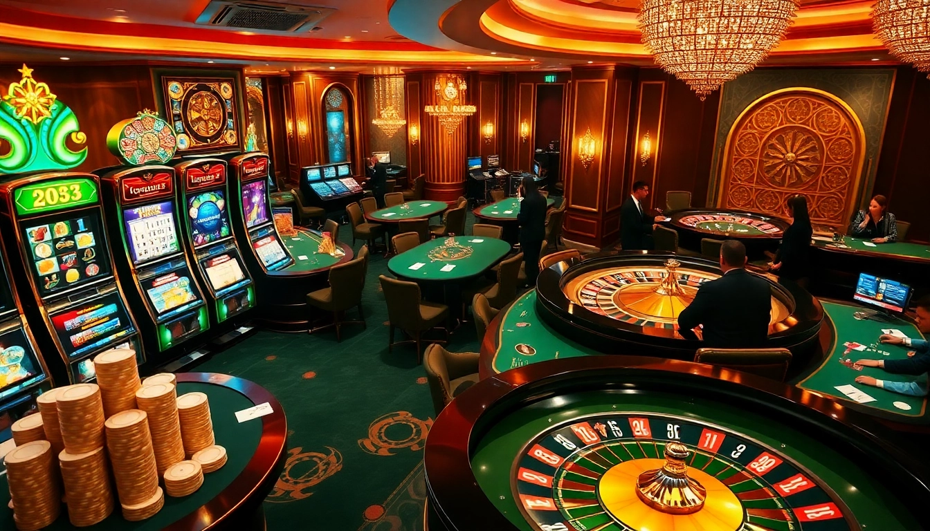 Trải nghiệm cảm giác hồi hộp của cược cao tại https://luck8.com với các casino sang trọng có bàn poker và máy đánh bạc.
