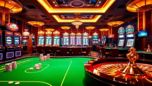 Experience the luxury of nohu90's casino with vibrant slots, poker tables, and roulette excitement.