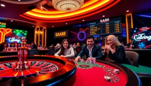 Experience high-stakes gaming with sa88 in a vibrant and exciting casino atmosphere.