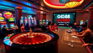 Experience thrilling gameplay at https://gg88.biz/ with vibrant casino tables and exciting games.