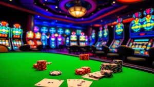 Experience thrilling k9k9 gambling at a luxurious casino with exciting poker and vibrant slot machines.