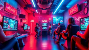 Engaging scene of characters in vibrant porn games, showcasing interactive adventures and immersive gameplay.