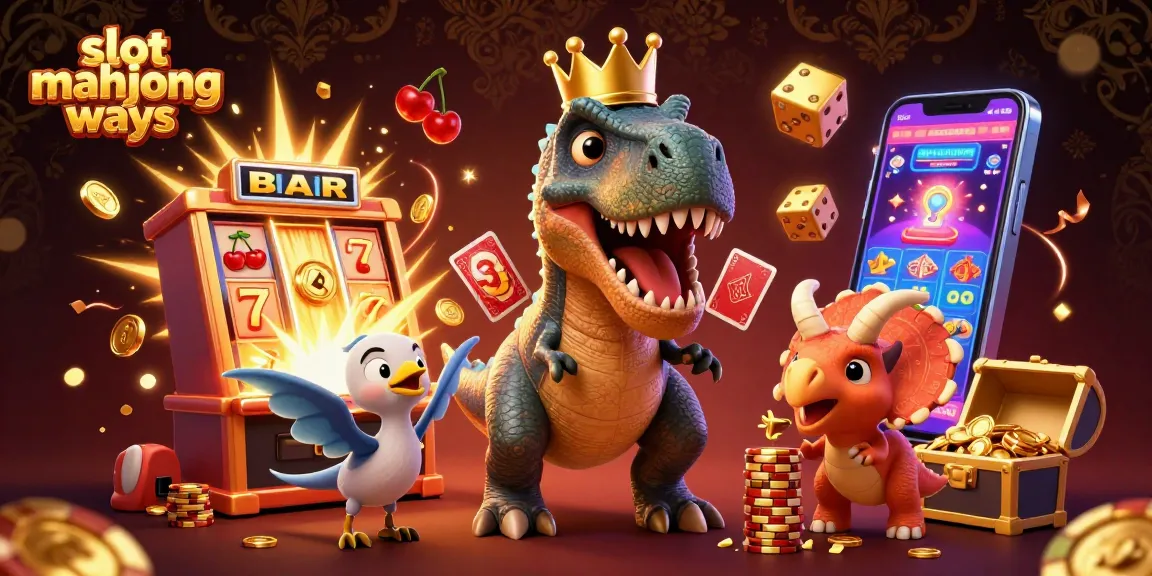 Experience fun and rewards playing slot mahjong ways with animated characters and vibrant casino elements.