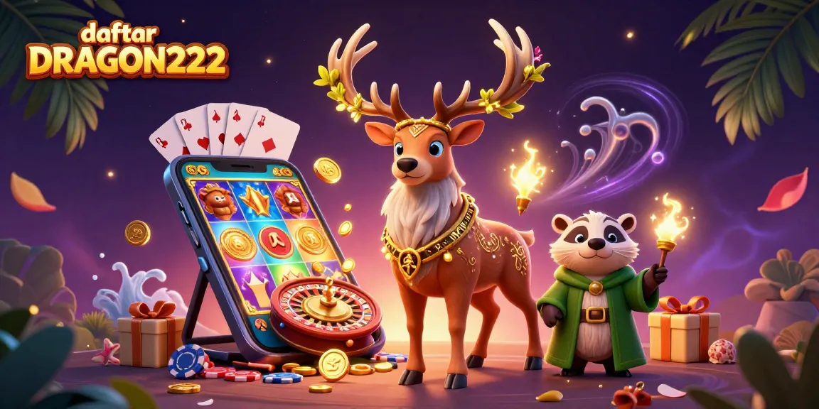 Experience the thrill of daftar DRAGON222 with dynamic slot games, vivid colors, and exciting gaming elements.