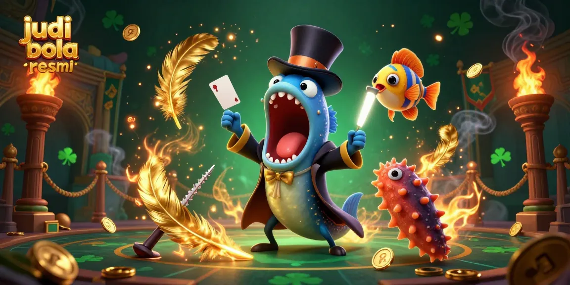 Join the action with judi bola resmi, where the magic of sports betting unfolds with vibrant characters and dynamic elements.